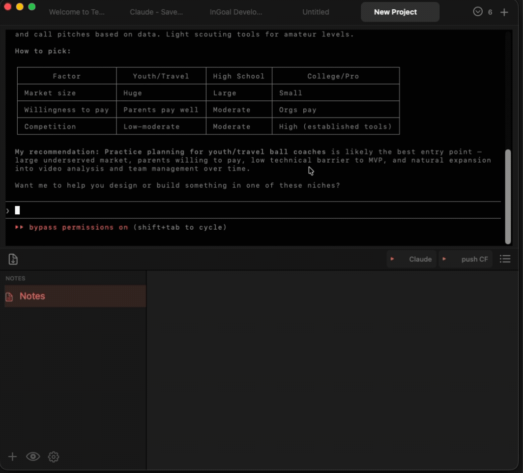 QuickCopy — Cmd+Shift+D sends terminal output to notes